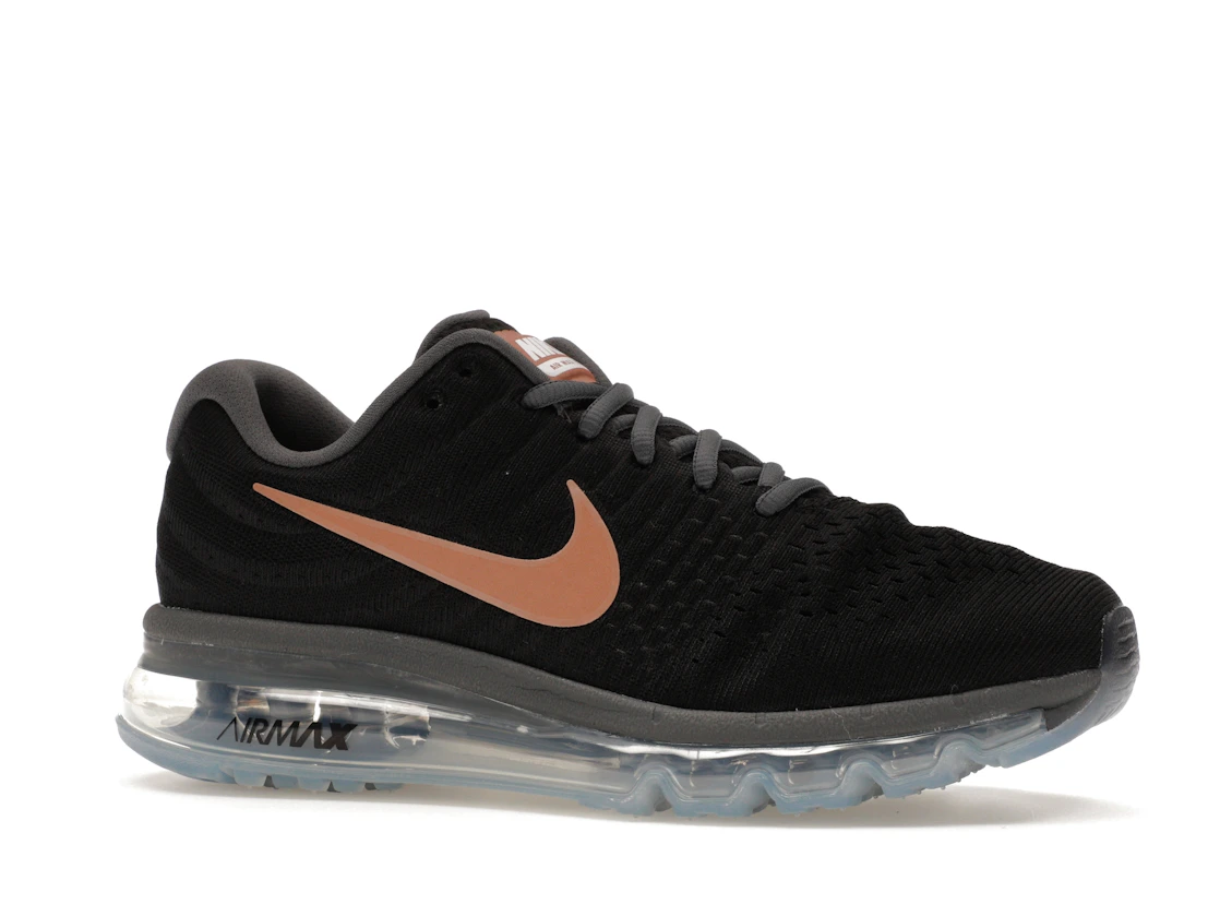 Vue 3 de Nike Air Max 2017 Black Metallic Red Bronze 