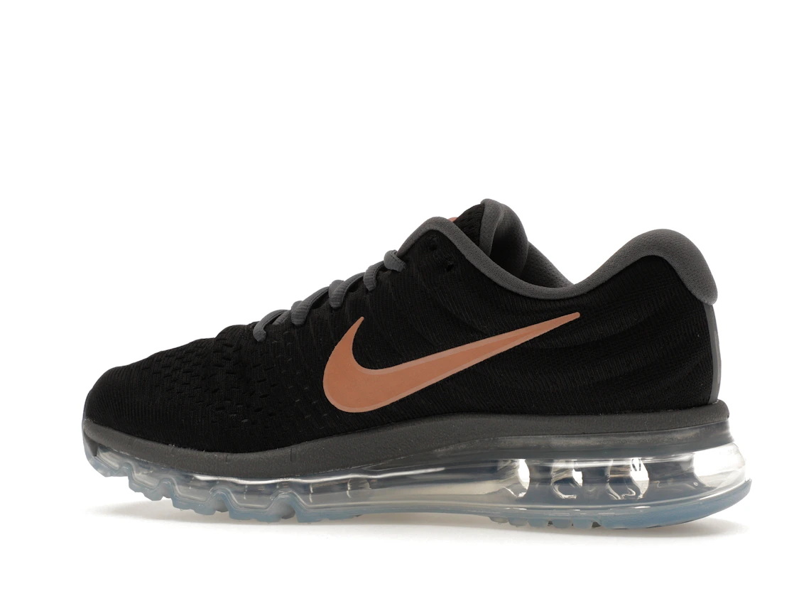 Vue 21 de Nike Air Max 2017 Black Metallic Red Bronze 