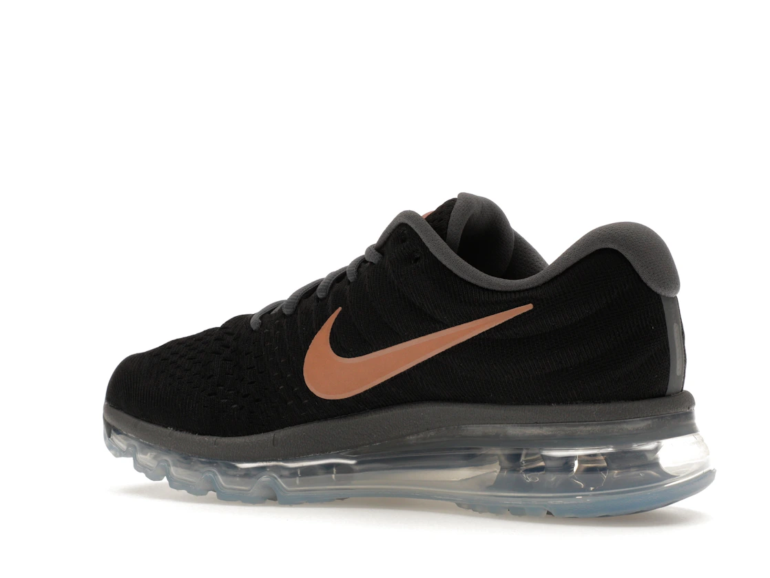 Vue 22 de Nike Air Max 2017 Black Metallic Red Bronze 