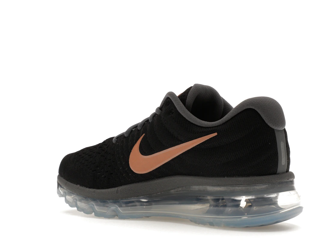 Vue 23 de Nike Air Max 2017 Black Metallic Red Bronze 