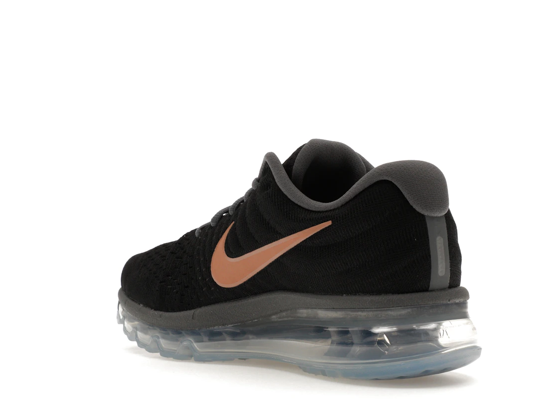 Vue 24 de Nike Air Max 2017 Black Metallic Red Bronze 