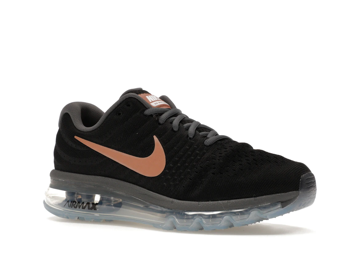 Vue 4 de Nike Air Max 2017 Black Metallic Red Bronze 