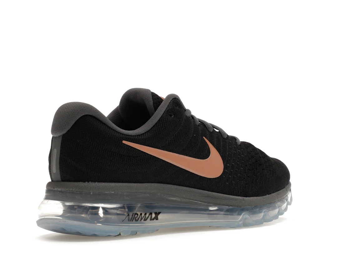 Vue 33 de Nike Air Max 2017 Black Metallic Red Bronze 