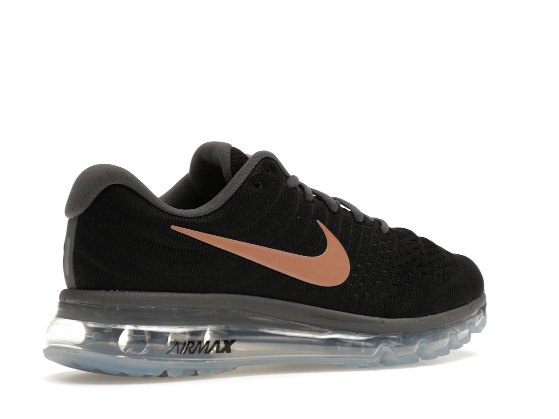 Vue 34 de Nike Air Max 2017 Black Metallic Red Bronze 