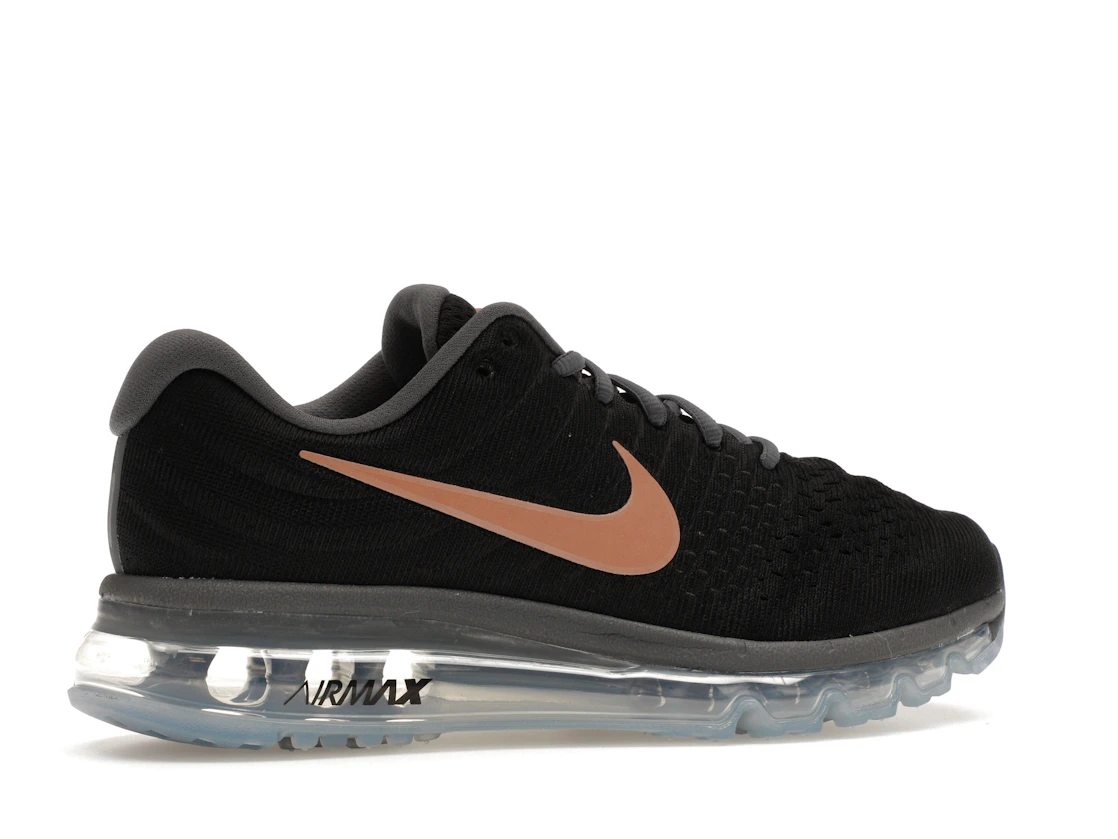 Vue 35 de Nike Air Max 2017 Black Metallic Red Bronze 