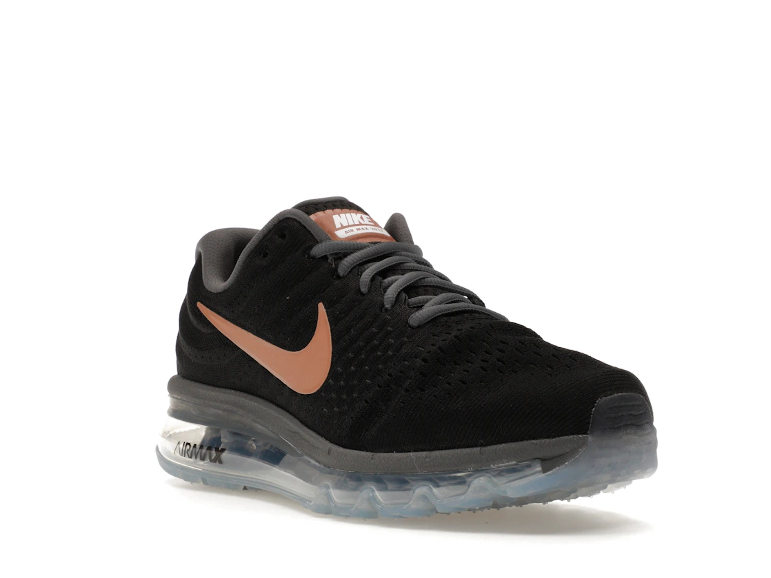 Vue 6 de Nike Air Max 2017 Black Metallic Red Bronze 