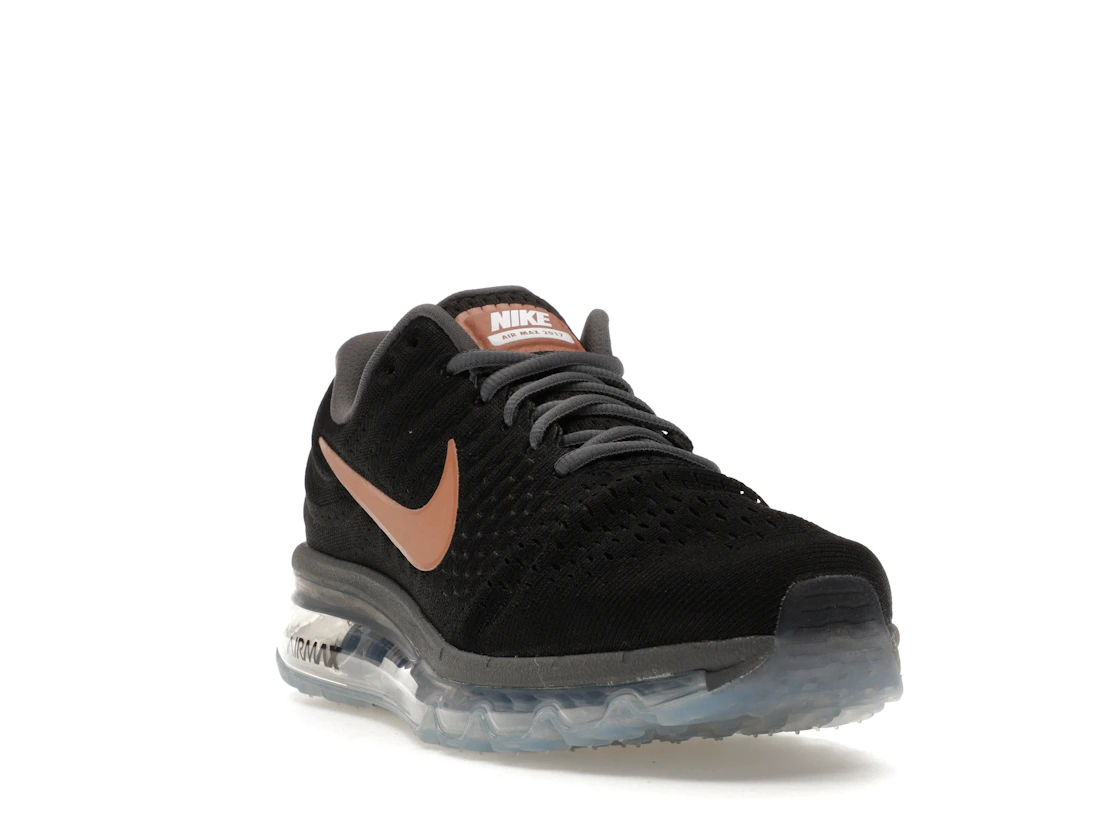 Vue 7 de Nike Air Max 2017 Black Metallic Red Bronze 