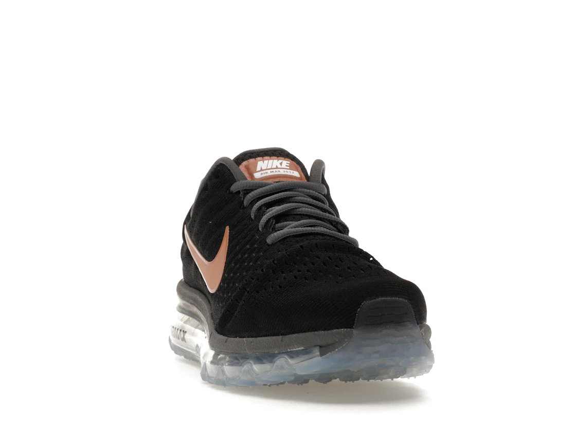 Vue 8 de Nike Air Max 2017 Black Metallic Red Bronze 