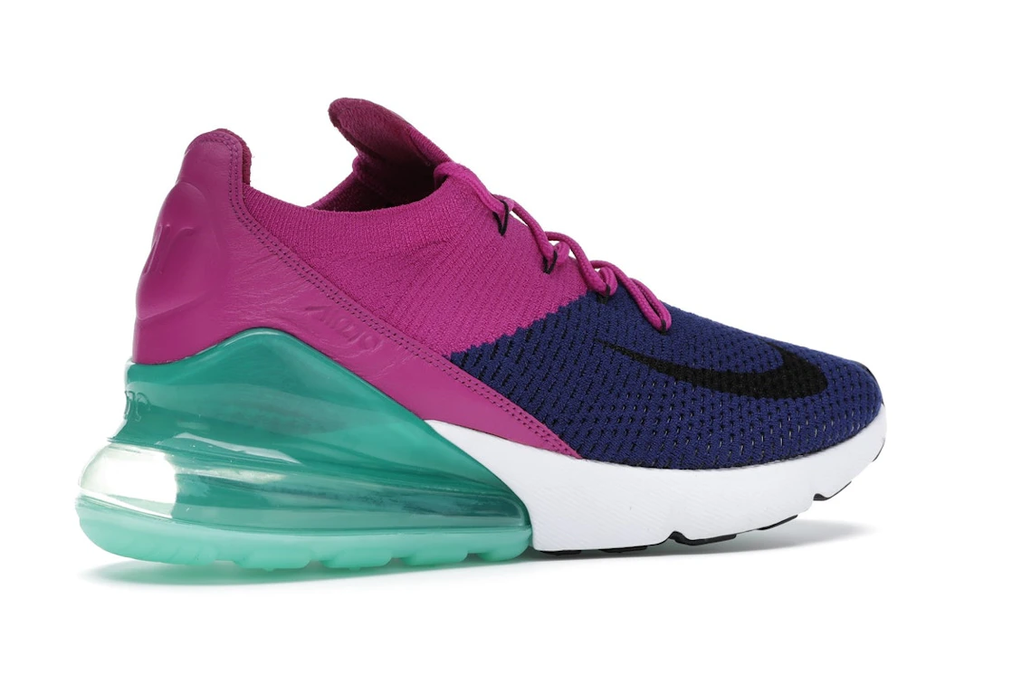 Vue 34 de Nike Air Max 270 Flyknit Fuchsia Flash