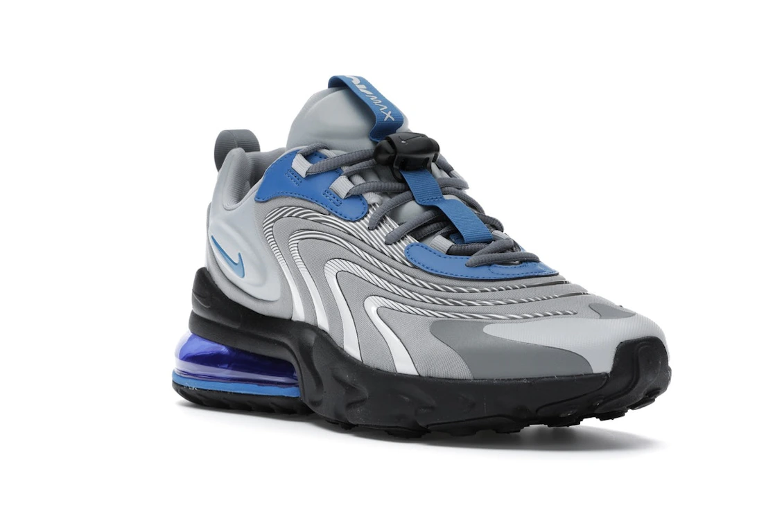 Vue 6 de Nike Air Max 270 React Eng Light Smoke Grey Battle Blue