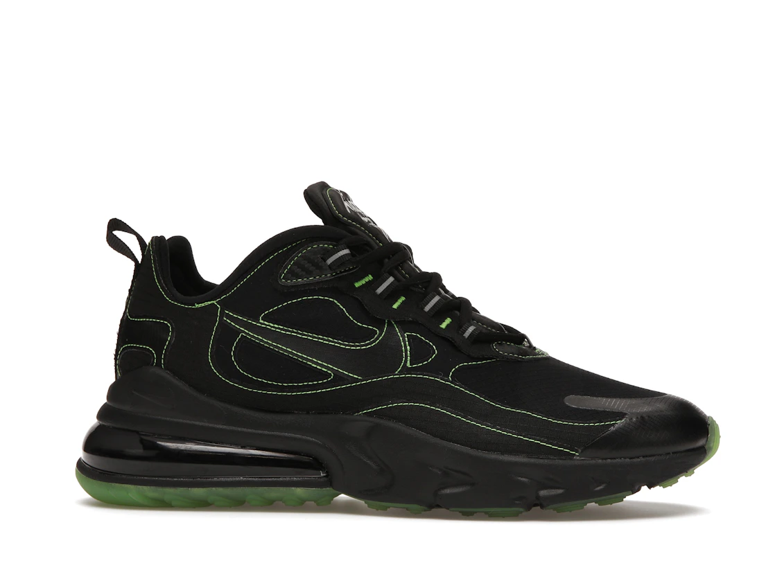 Vue 2 de Nike Air Max 270 React Black Electric Green