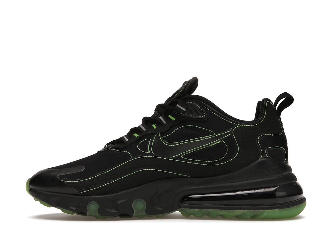 Vue 19 de Nike Air Max 270 React Black Electric Green