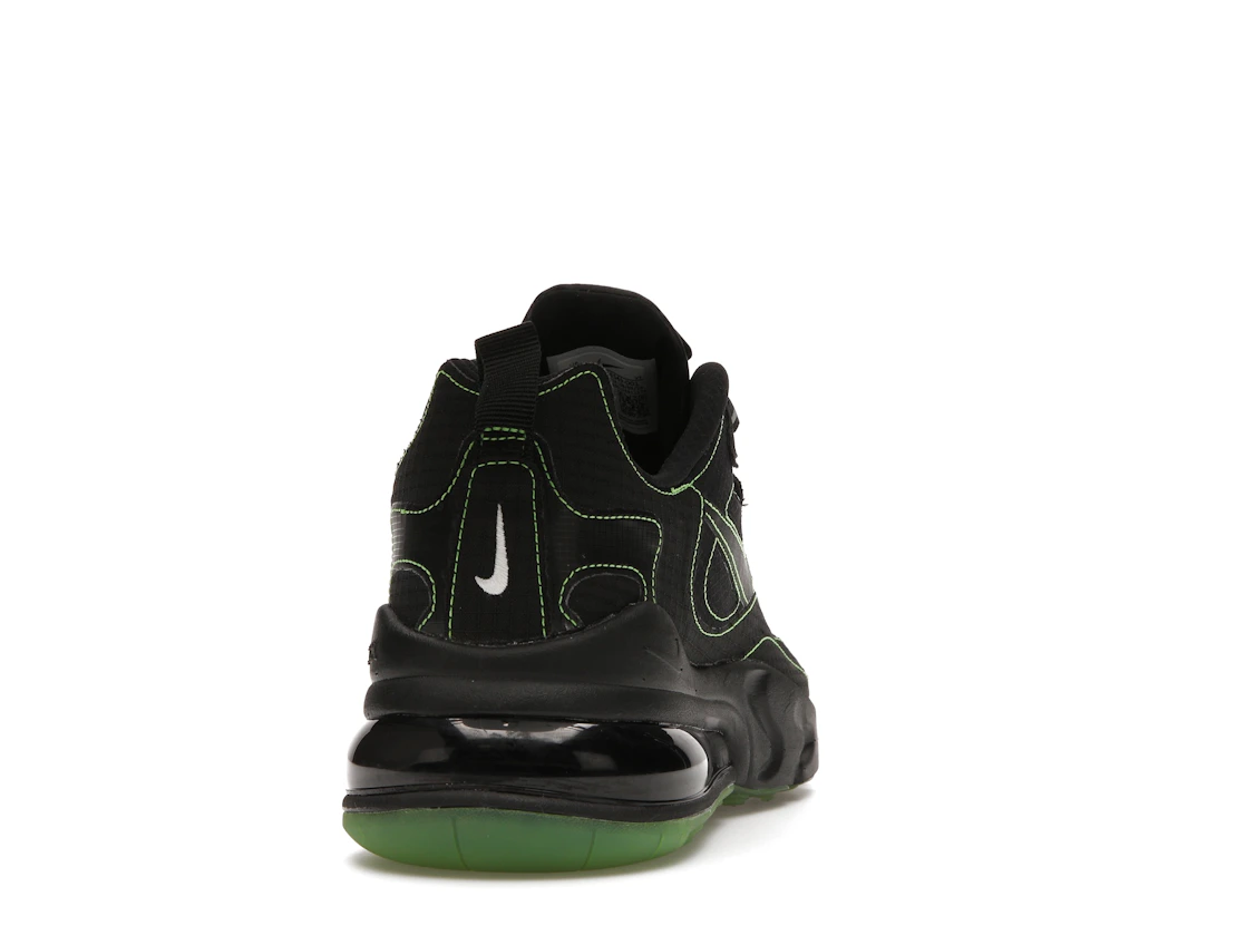 Vue 29 de Nike Air Max 270 React Black Electric Green