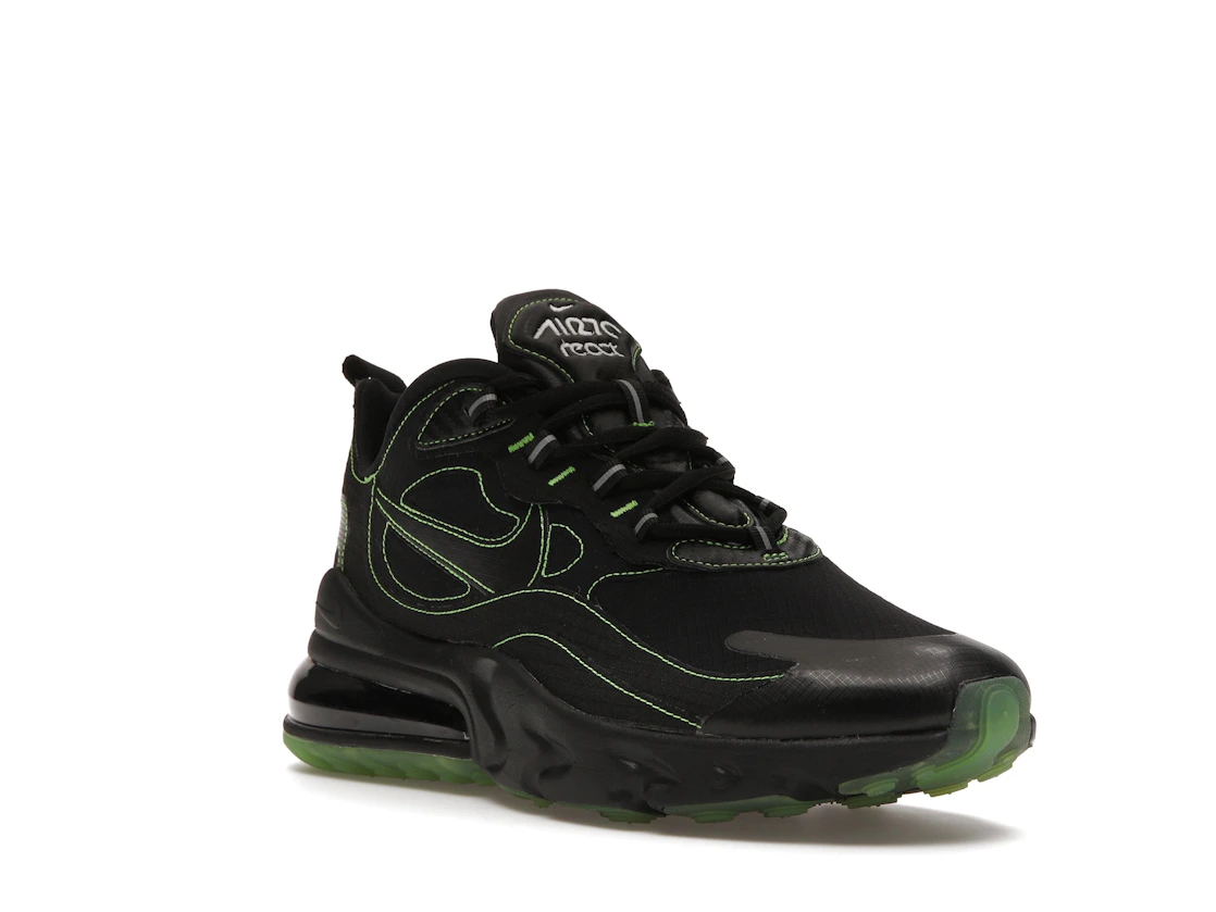 Vue 6 de Nike Air Max 270 React Black Electric Green