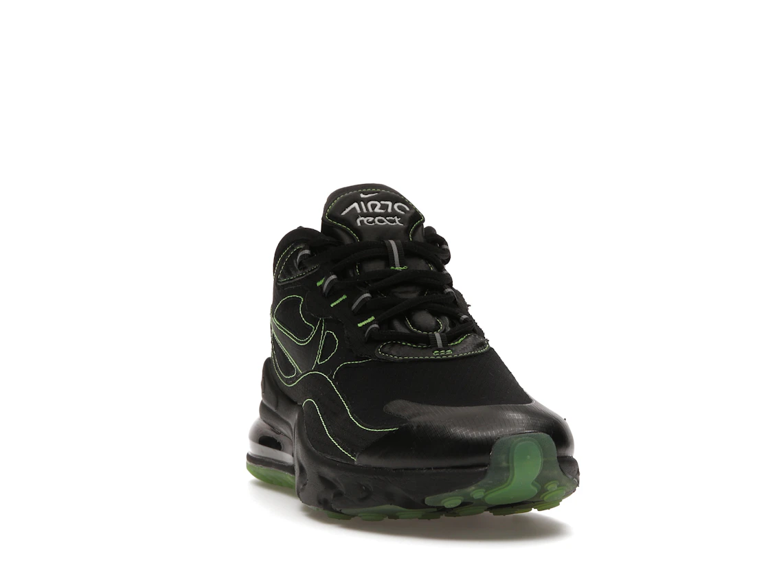 Vue 8 de Nike Air Max 270 React Black Electric Green