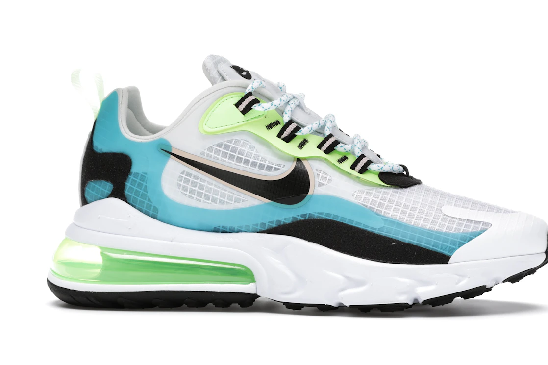 Vue 2 de Nike Air Max 270 React Oracle Aqua Ghost Green