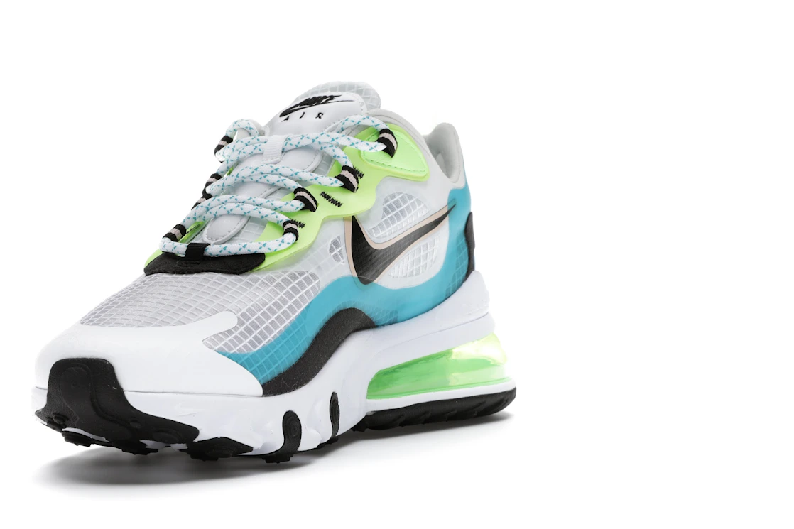 Vue 13 de Nike Air Max 270 React Oracle Aqua Ghost Green