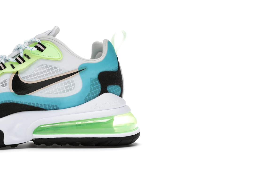 Vue 18 de Nike Air Max 270 React Oracle Aqua Ghost Green