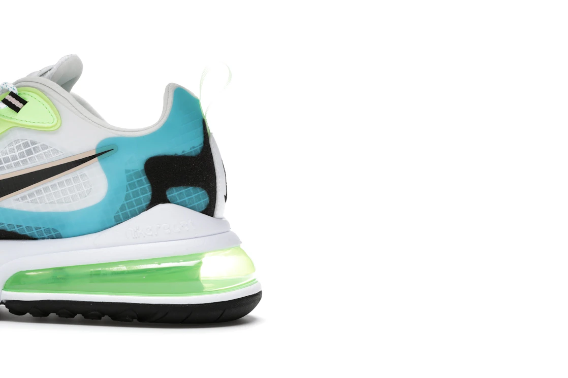 Vue 20 de Nike Air Max 270 React Oracle Aqua Ghost Green