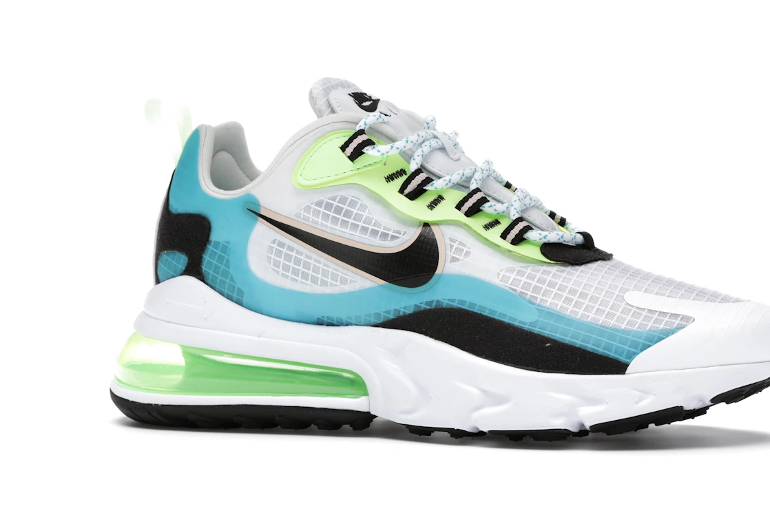 Vue 3 de Nike Air Max 270 React Oracle Aqua Ghost Green