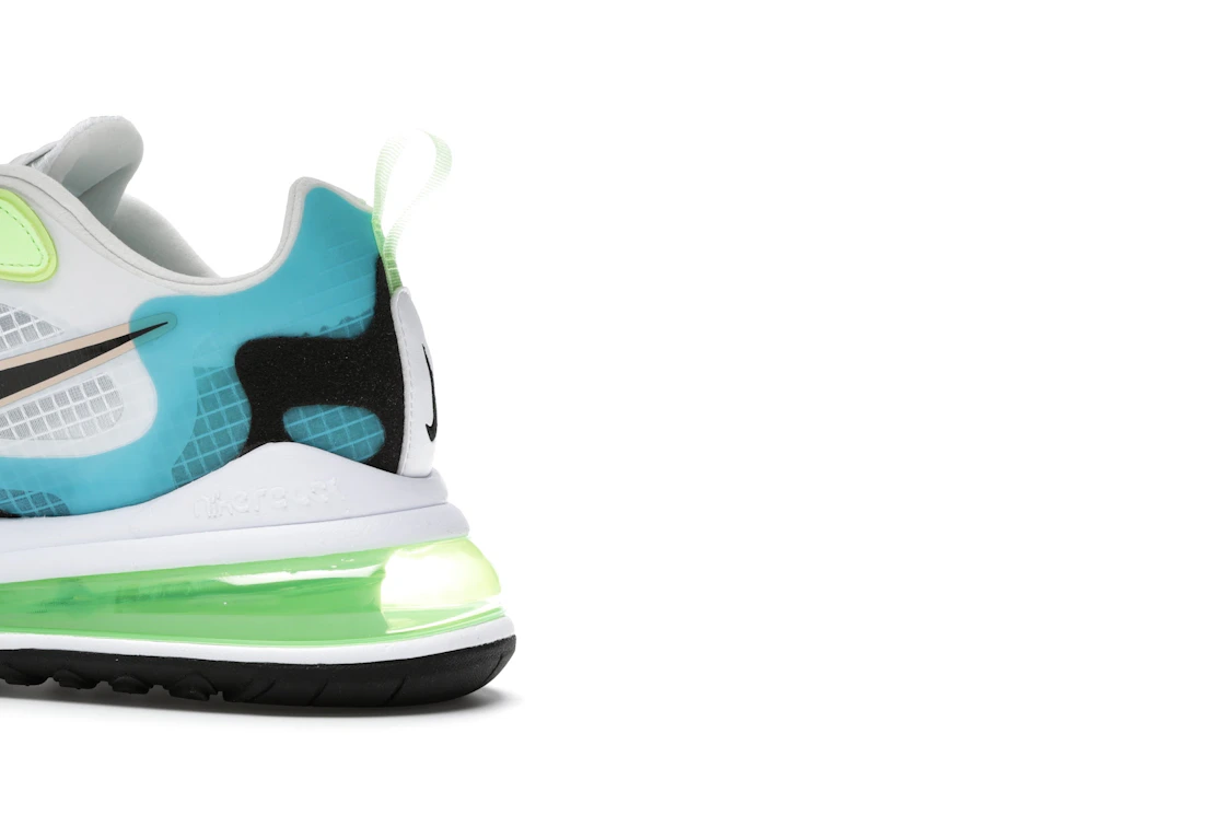 Vue 21 de Nike Air Max 270 React Oracle Aqua Ghost Green