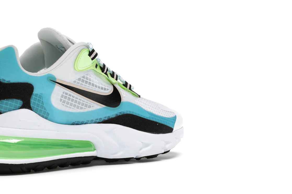 Vue 33 de Nike Air Max 270 React Oracle Aqua Ghost Green