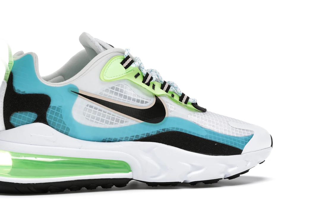 Vue 35 de Nike Air Max 270 React Oracle Aqua Ghost Green