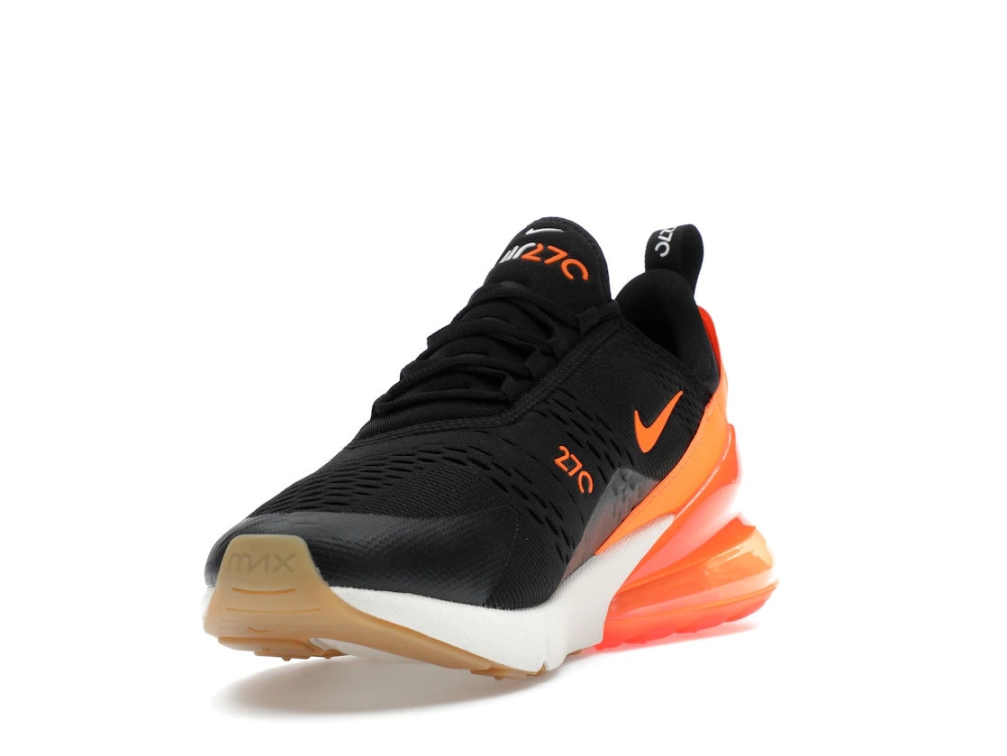 Vue 13 de Nike Air Max 270 Black Phantom Total Orange