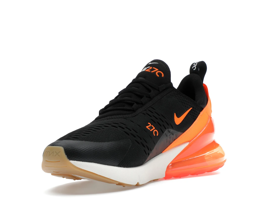 Vue 14 de Nike Air Max 270 Black Phantom Total Orange