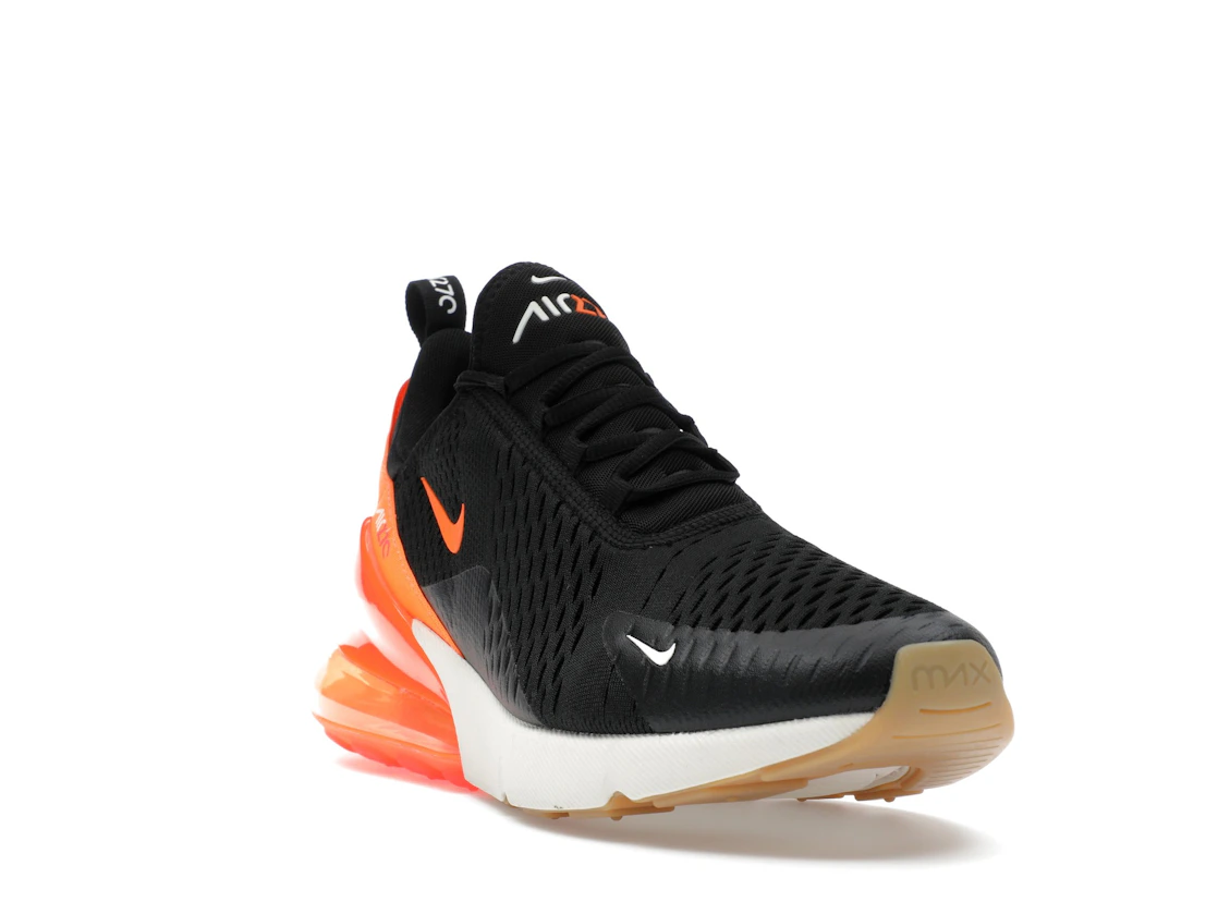 Vue 7 de Nike Air Max 270 Black Phantom Total Orange