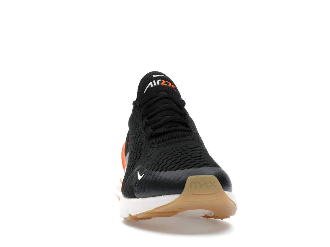 Vue 9 de Nike Air Max 270 Black Phantom Total Orange
