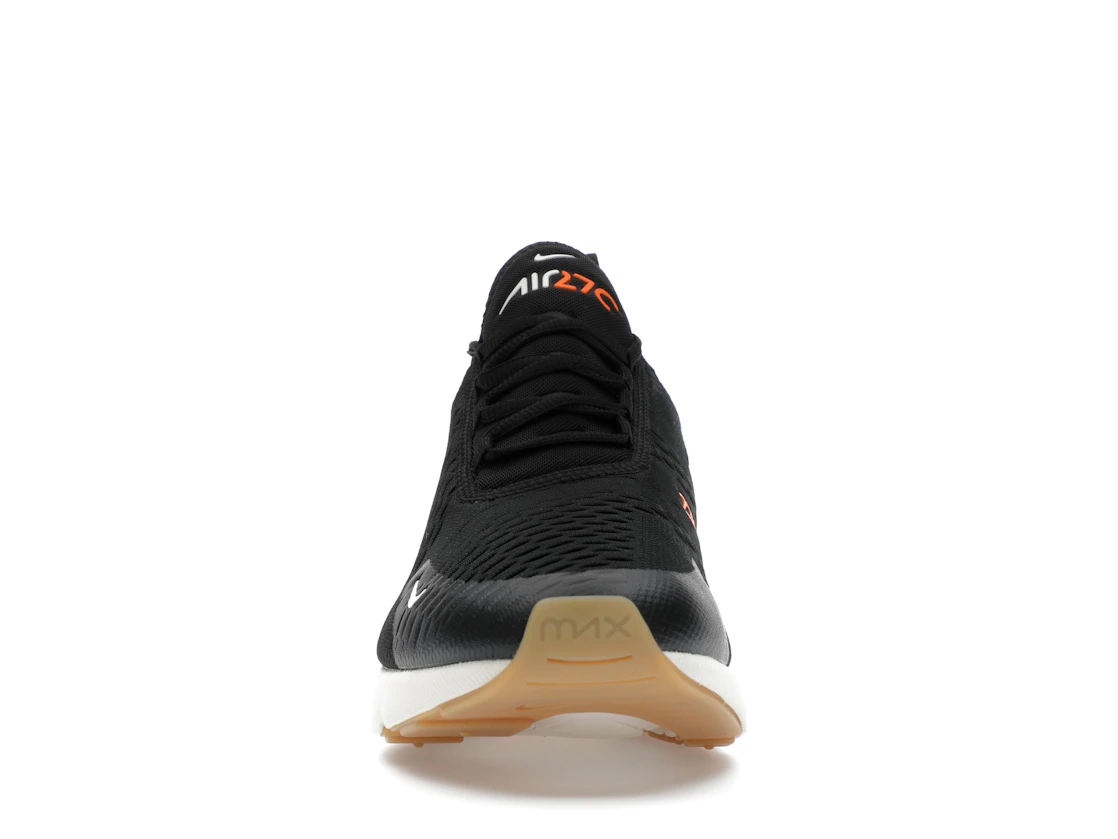 Vue 10 de Nike Air Max 270 Black Phantom Total Orange