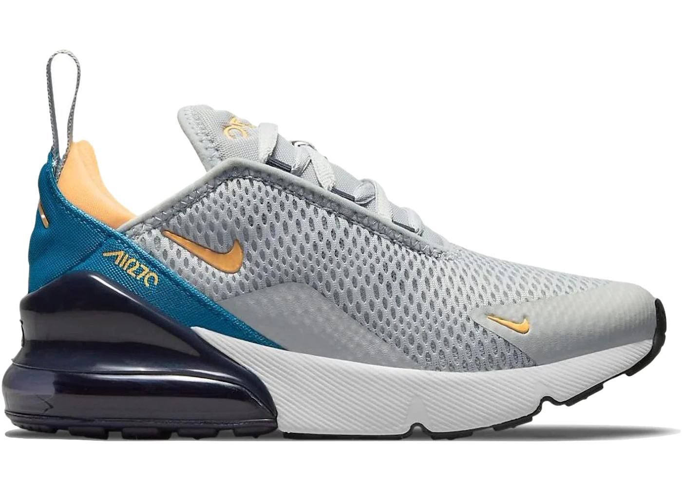 Nike Air Max 270 Grey Fog Midnight Navy (PS)