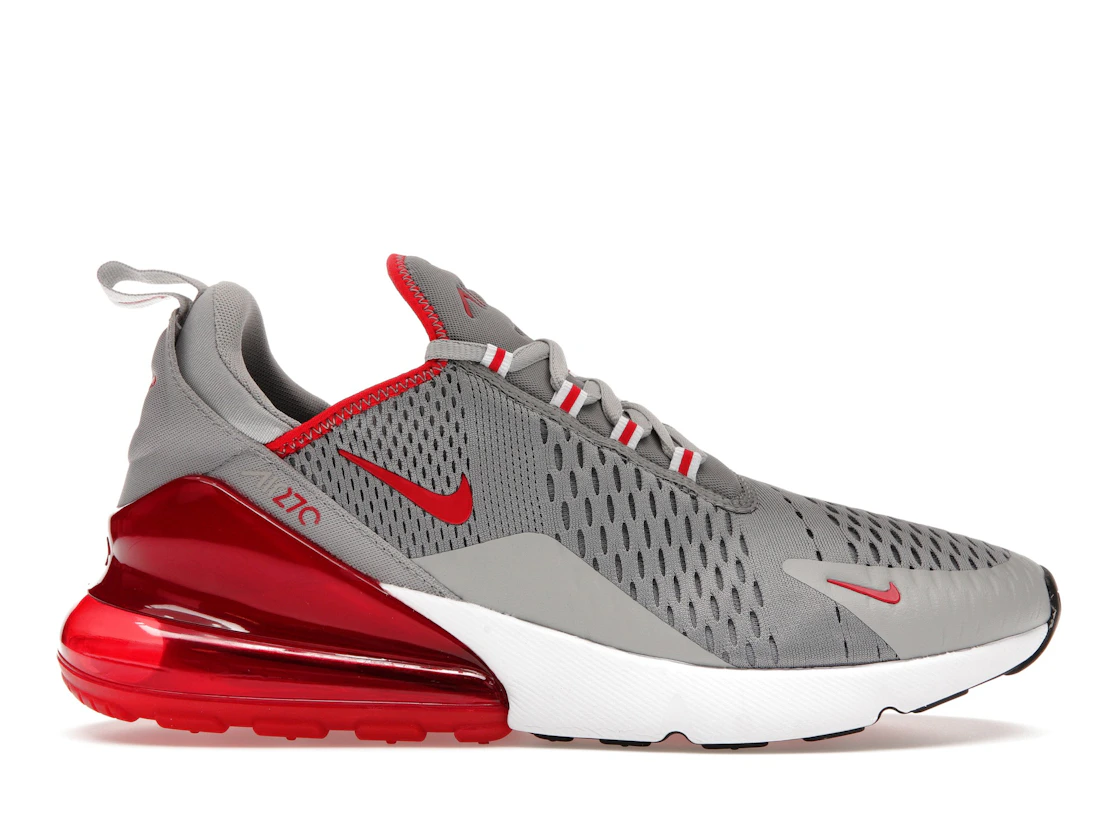 Vue 1 de Nike Air Max 270 Particle Grey University Red