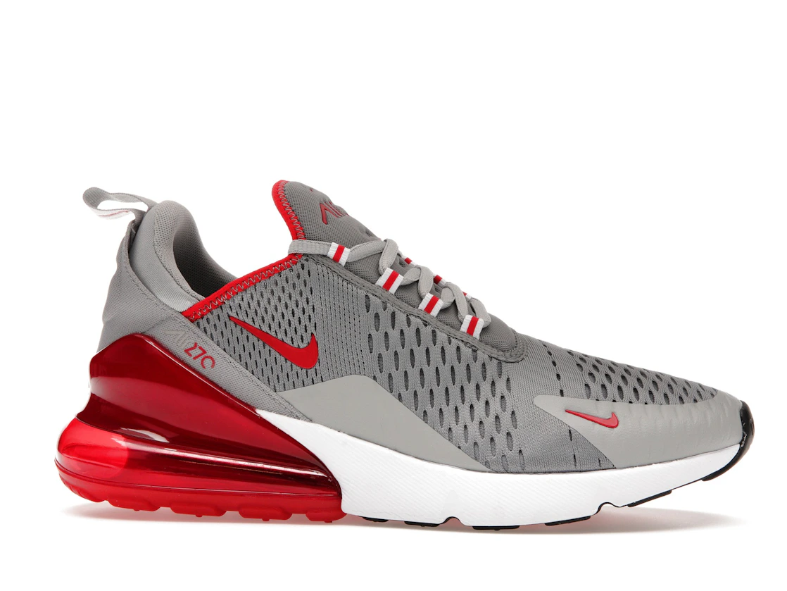 Vue 2 de Nike Air Max 270 Particle Grey University Red