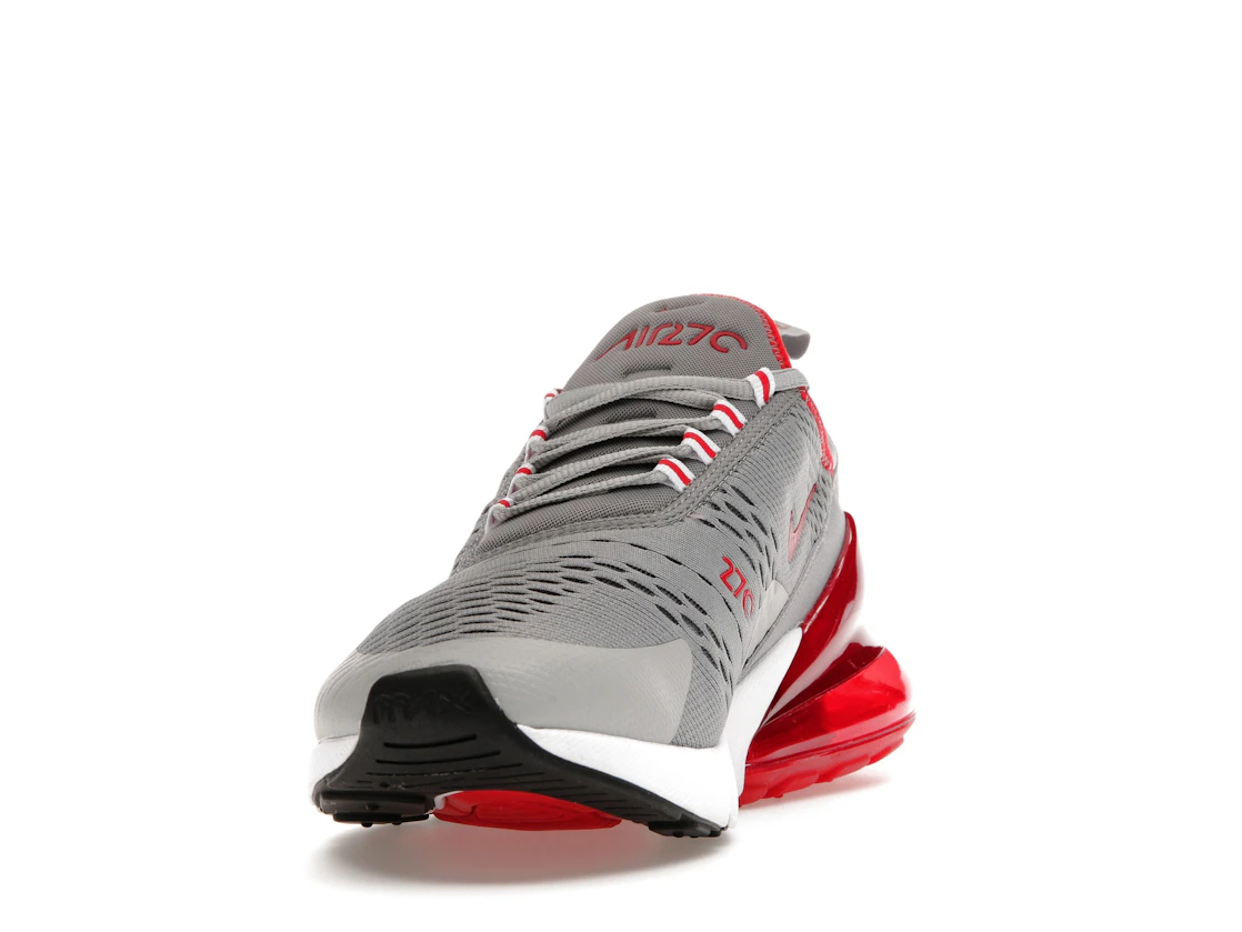 Vue 12 de Nike Air Max 270 Particle Grey University Red