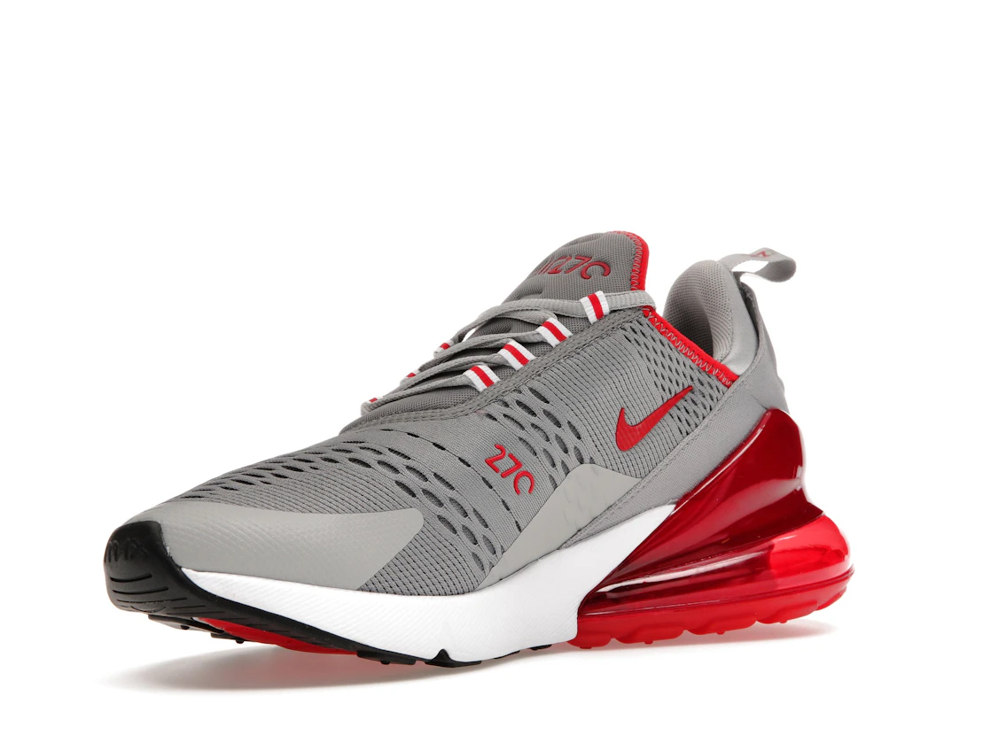Vue 15 de Nike Air Max 270 Particle Grey University Red