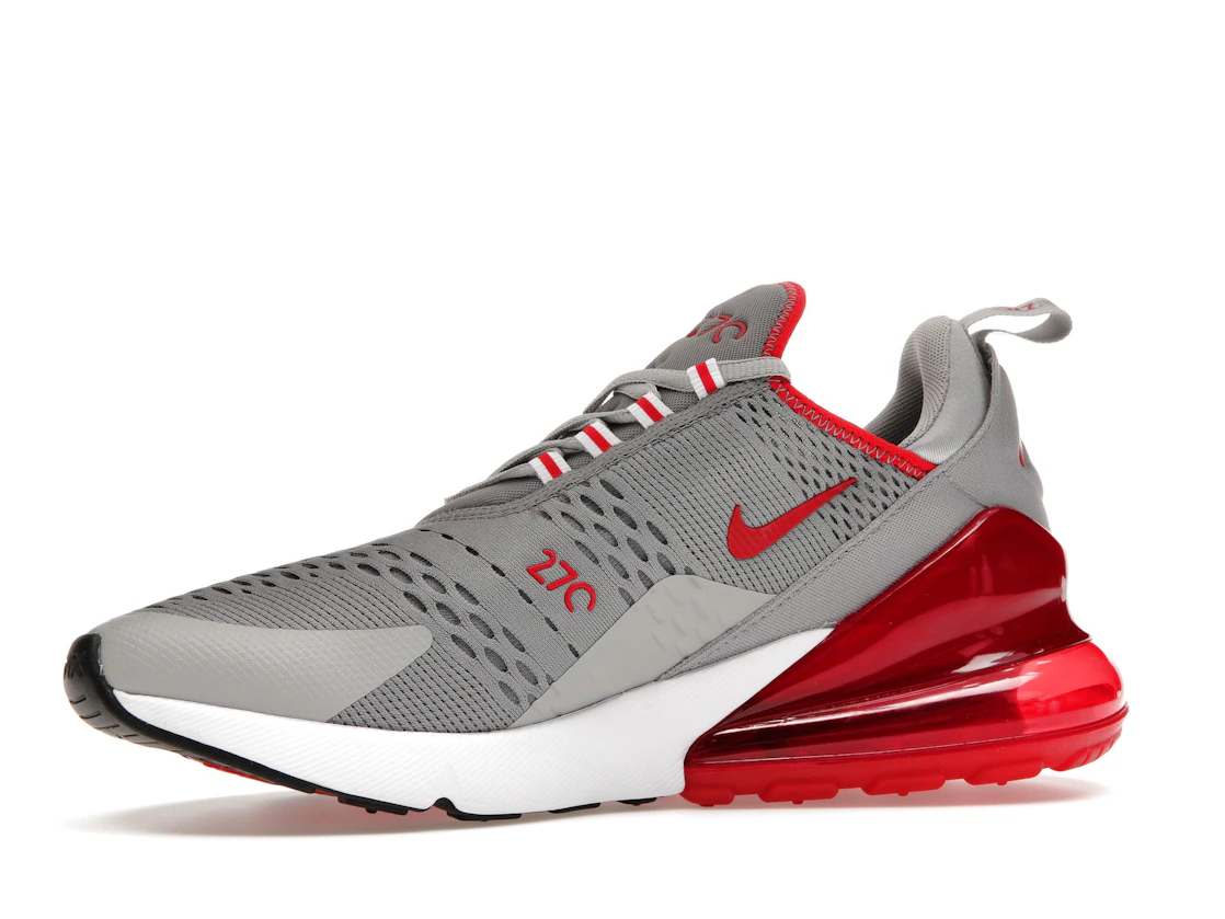 Vue 17 de Nike Air Max 270 Particle Grey University Red