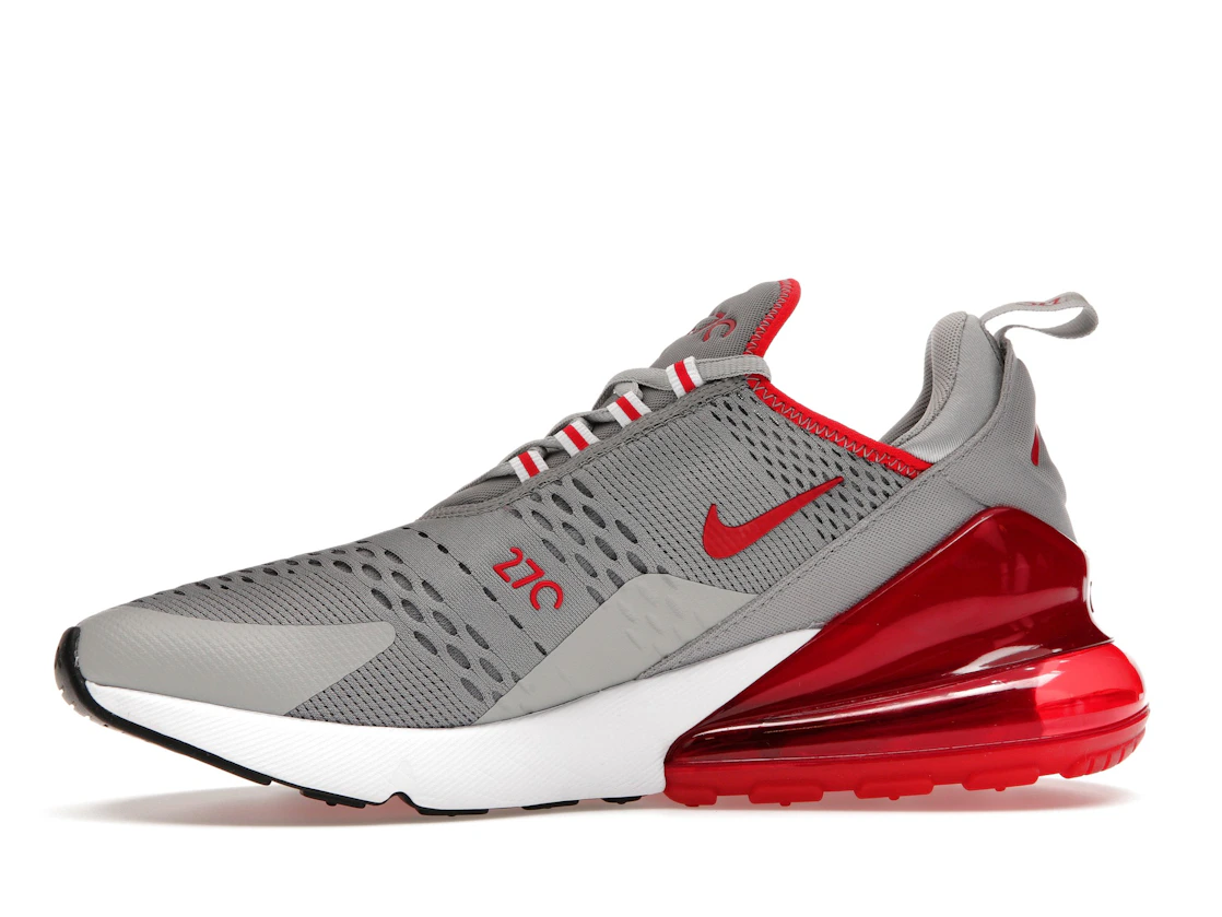 Vue 18 de Nike Air Max 270 Particle Grey University Red