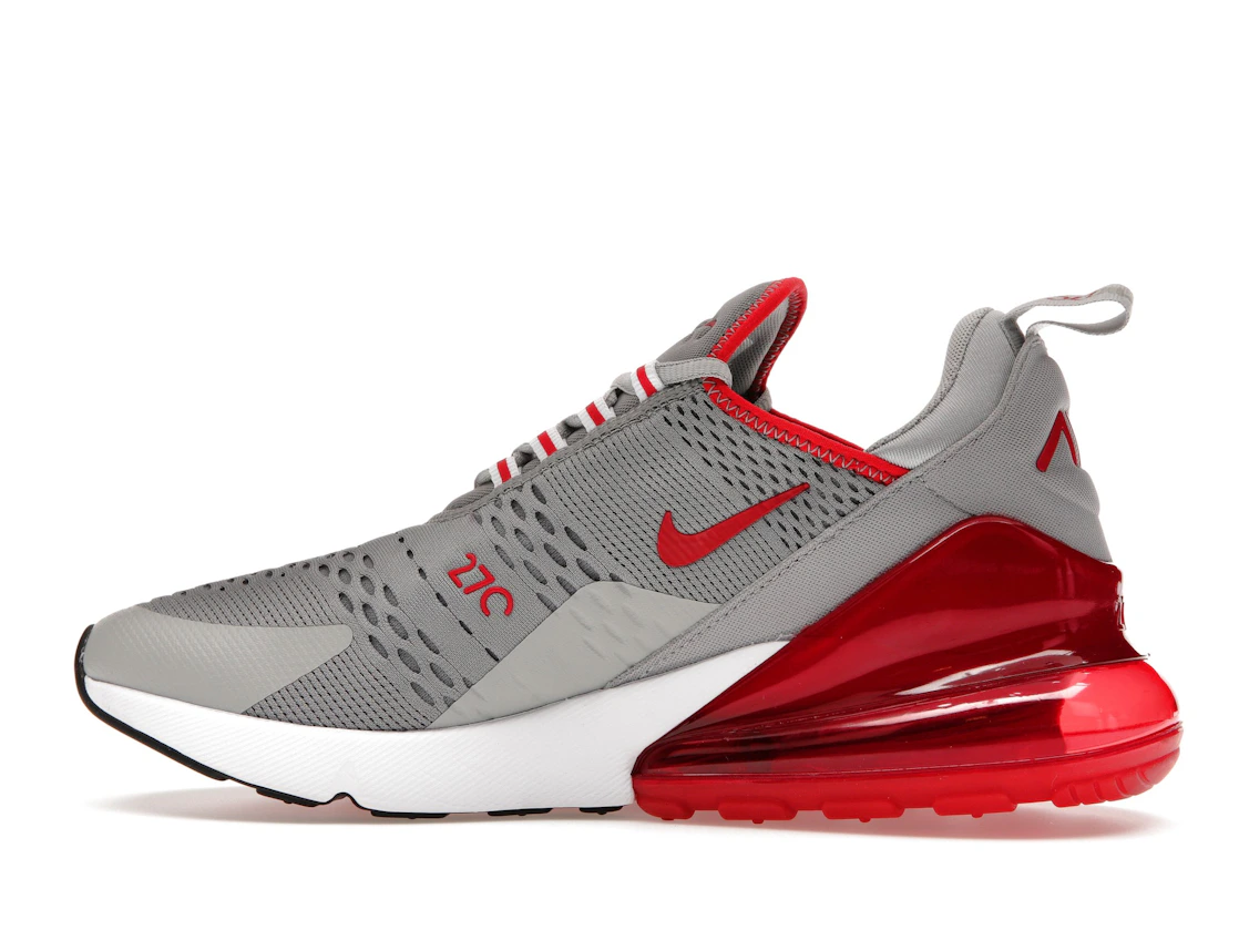 Vue 20 de Nike Air Max 270 Particle Grey University Red