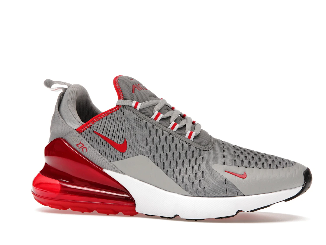 Vue 3 de Nike Air Max 270 Particle Grey University Red