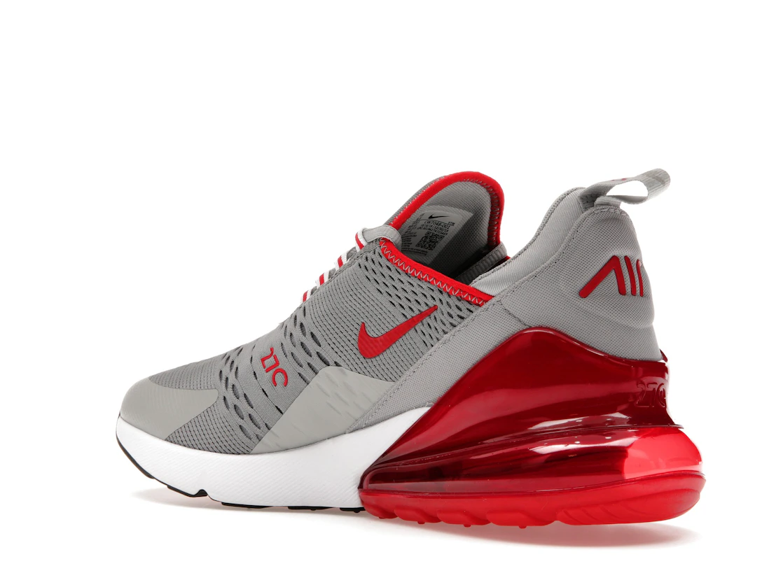 Vue 23 de Nike Air Max 270 Particle Grey University Red