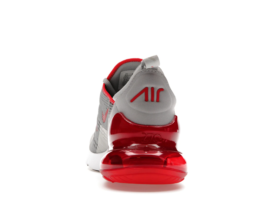 Vue 27 de Nike Air Max 270 Particle Grey University Red