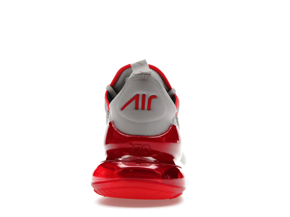 Vue 28 de Nike Air Max 270 Particle Grey University Red