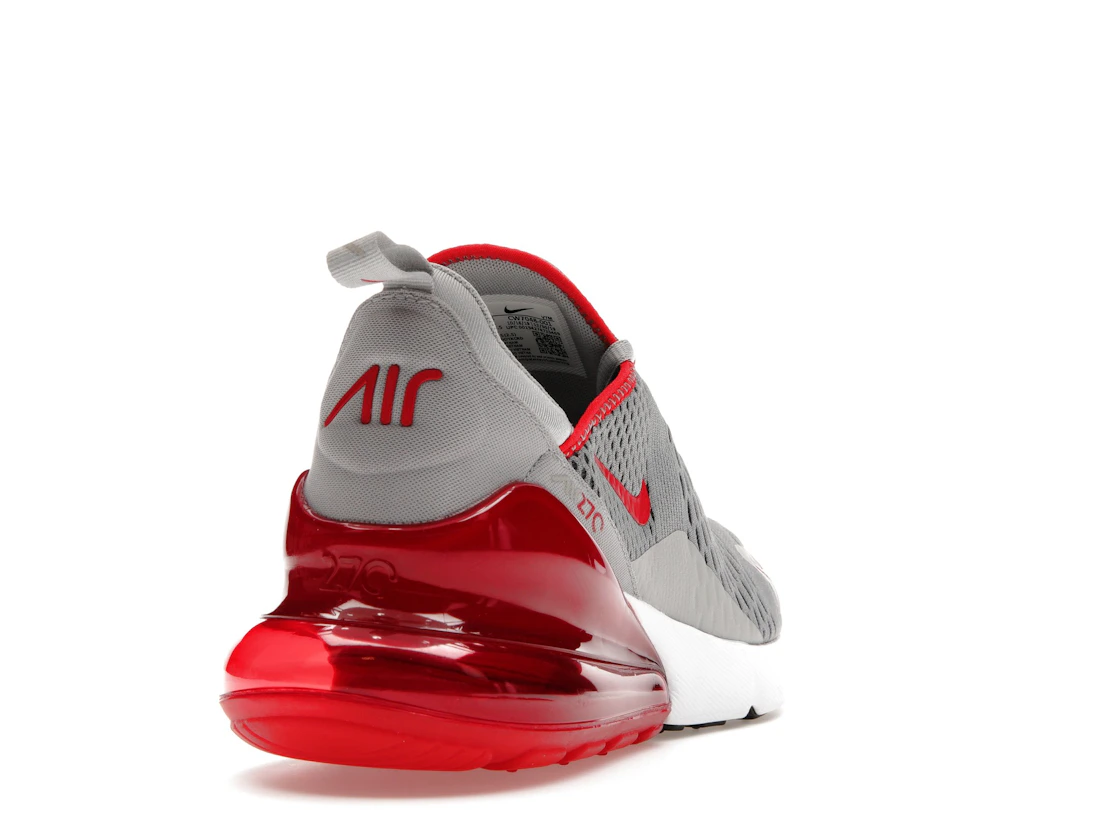 Vue 30 de Nike Air Max 270 Particle Grey University Red