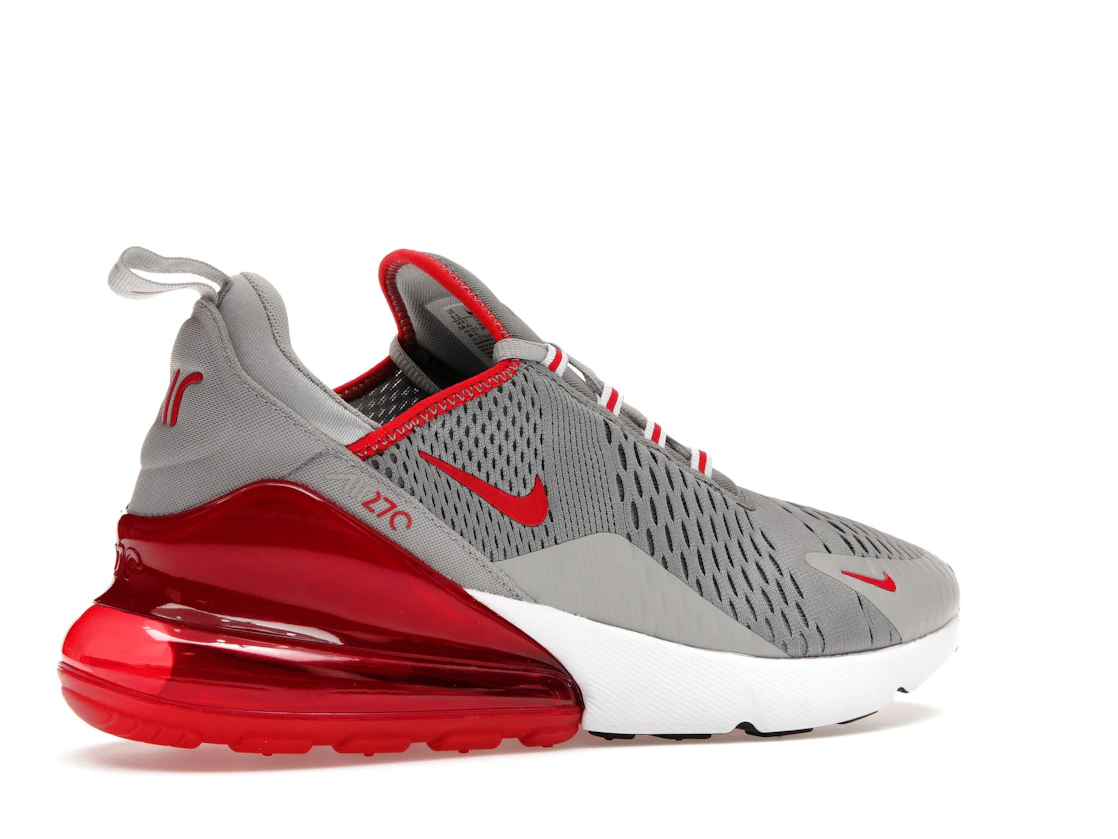 Vue 34 de Nike Air Max 270 Particle Grey University Red