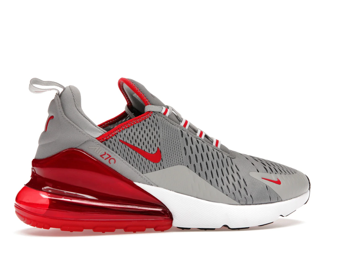 Vue 35 de Nike Air Max 270 Particle Grey University Red
