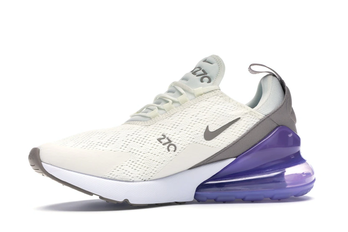 Vue 17 de Nike Air Max 270 Sail Pumice Space Purple 