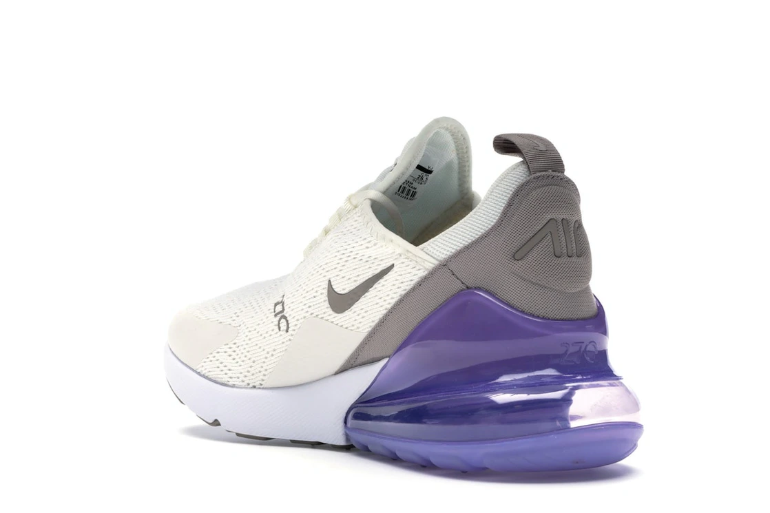 Vue 24 de Nike Air Max 270 Sail Pumice Space Purple 