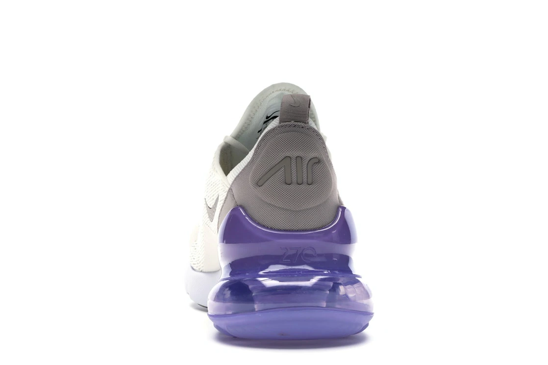 Vue 27 de Nike Air Max 270 Sail Pumice Space Purple 